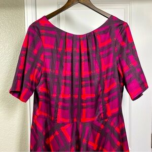 Boden Amy Fit-and-Flare Dress Size 18 Long